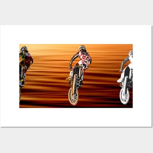 motocross Posters and Art